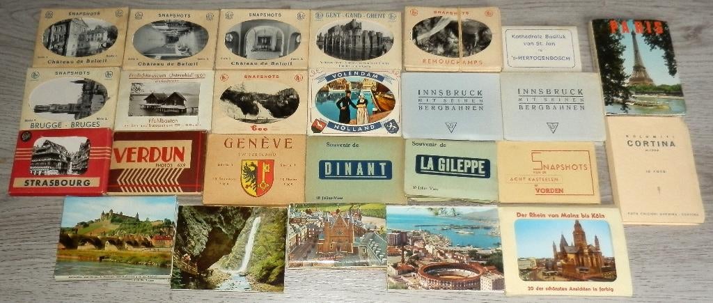 Meer dan 20 pakjes snapshots en meer dan 10 kaartenboekjes., Ophalen of Verzenden, 1960 tot 1980, Zo goed als nieuw, Overige onderwerpen