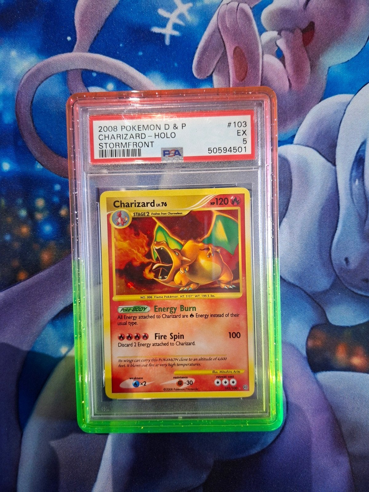 Charizard stormfront, Hobby en Vrije tijd, Verzamelkaartspellen | Pokémon, Ophalen