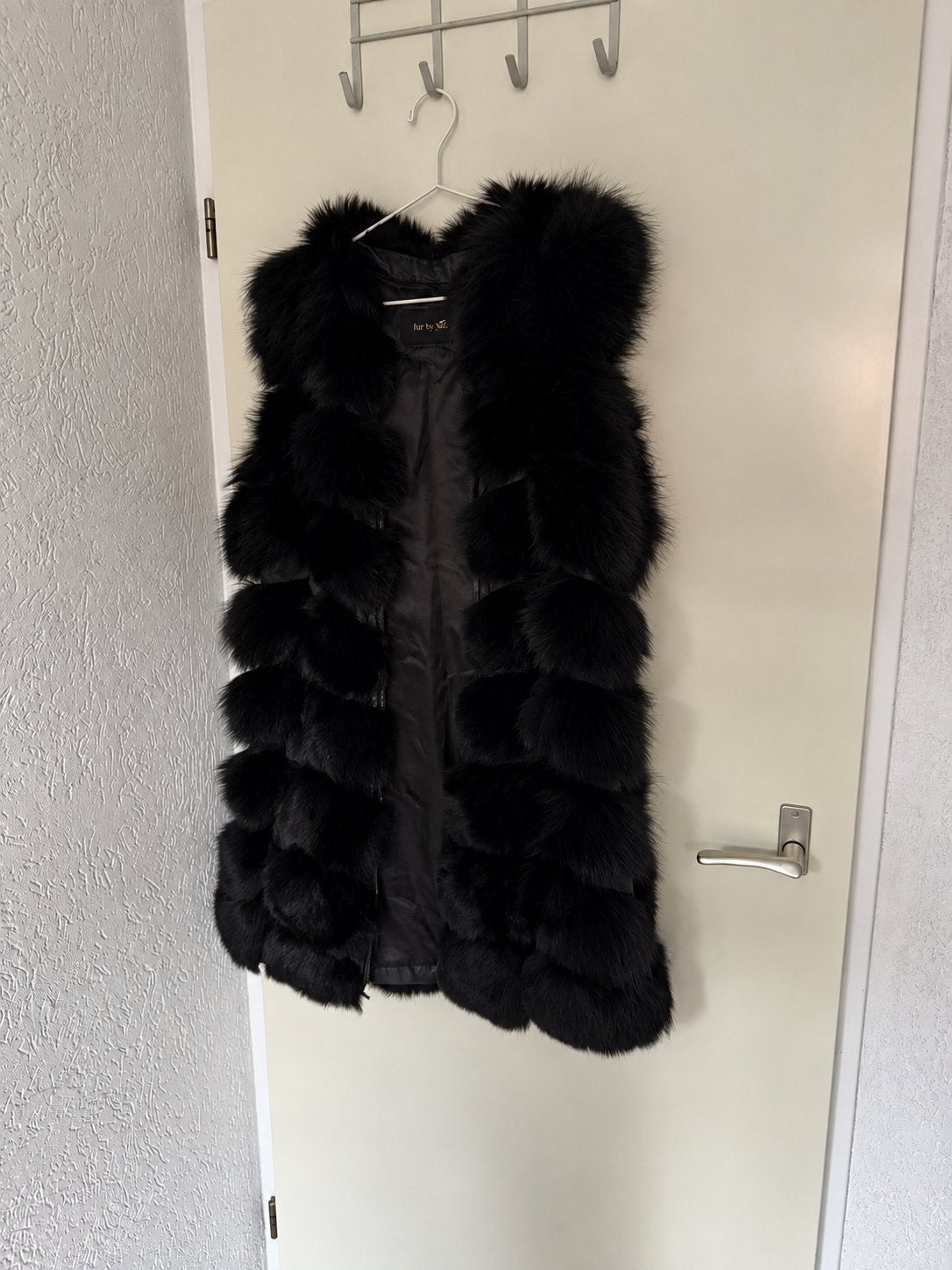 Echt bont Gilet Bodywarmer | Fur by Yazz | M, Verzenden, Zo goed als nieuw, Zwart