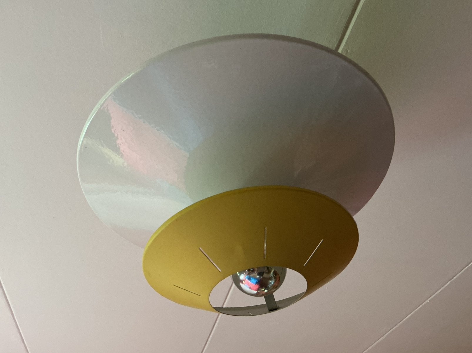 vintage Philips lamp- Louis Kalff, Gebruikt, Inclusief lichtbron, Philips, Metaal
