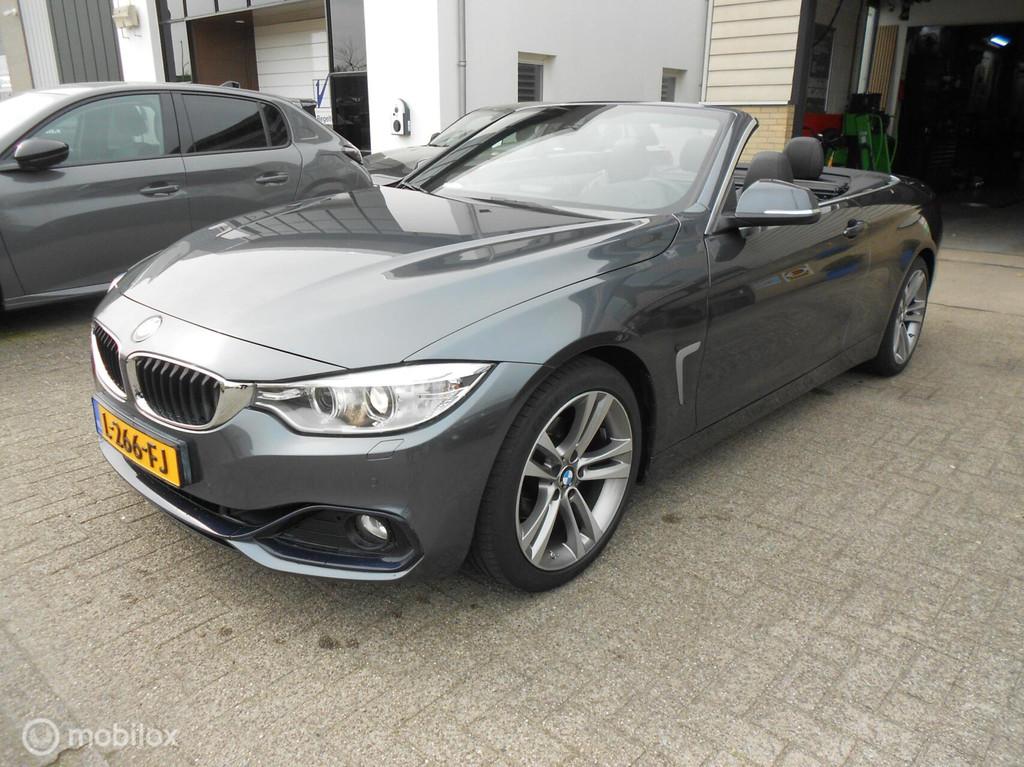 BMW 4-serie Cabrio 420i High Executive Automaat, Auto's, BMW, Automaat, Achterwielaandrijving, Gebruikt, Leder