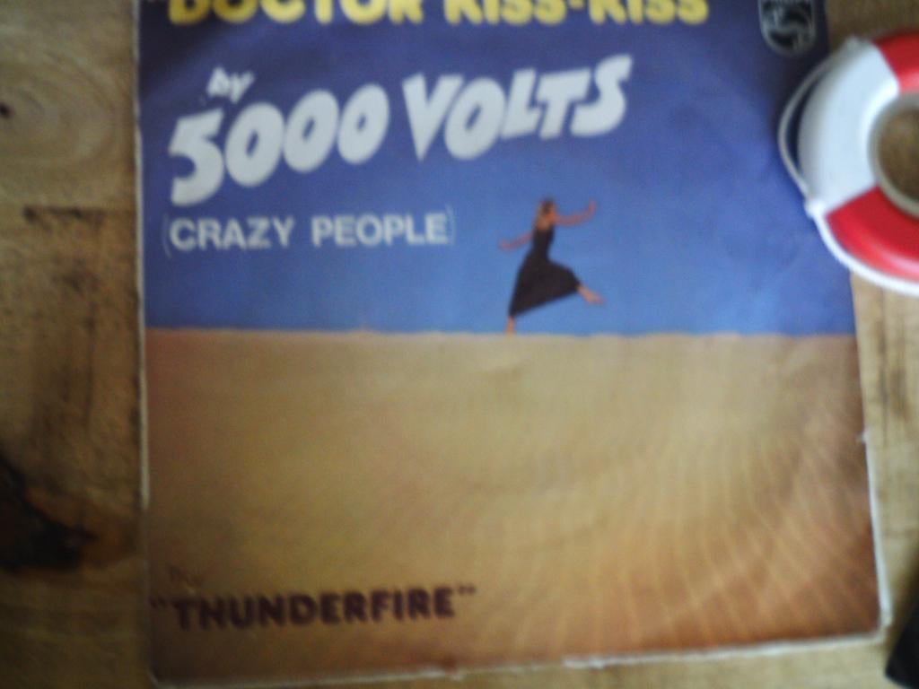 5000 volts - doctor kiss kiss 10mei, Cd's en Dvd's, Vinyl Singles, 7 inch, Single, Ophalen of Verzenden, Pop