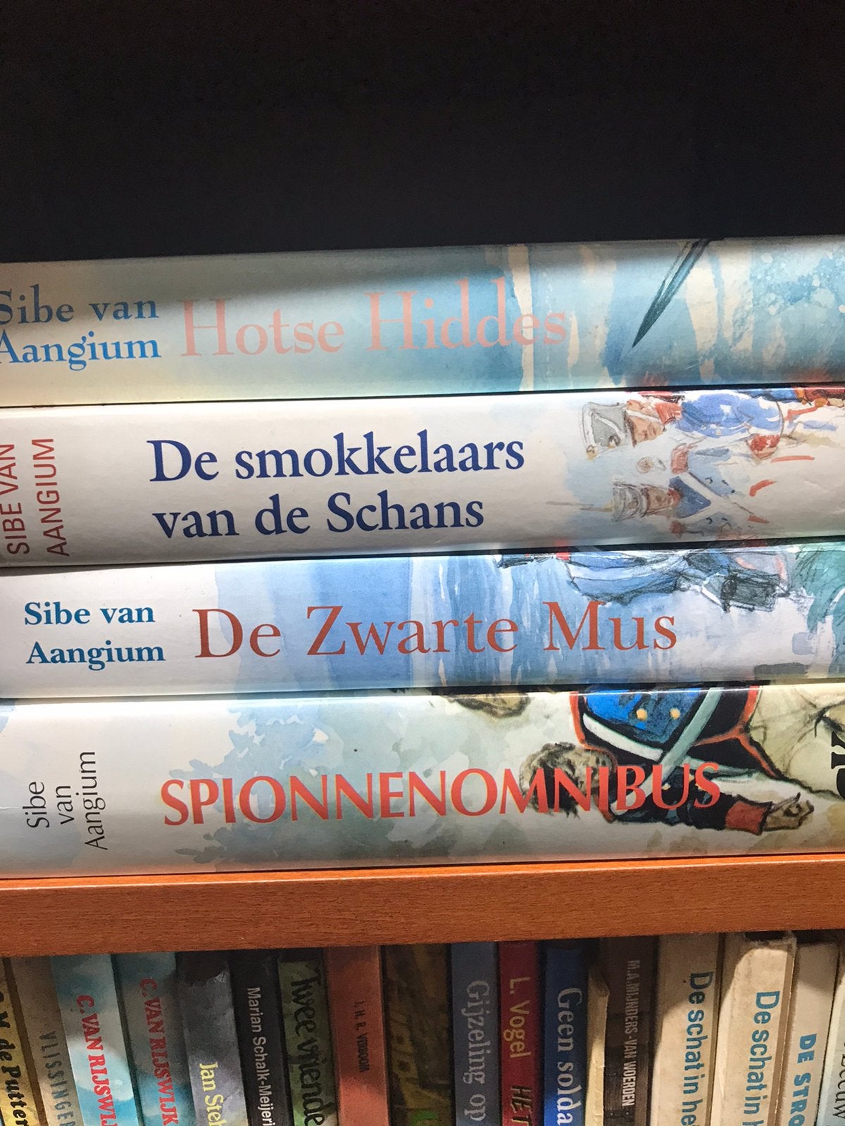 spionnenomnibus, hotse hiddes, de smokkelaars, de zwarte mus, Boeken, Ophalen of Verzenden, Gelezen