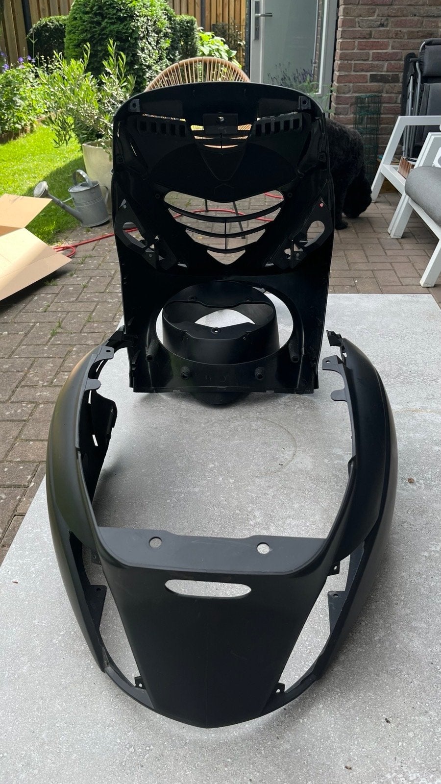Piaggio Zip SP kappenset mat zwart, Ophalen, Zo goed als nieuw, Kap, Piaggio