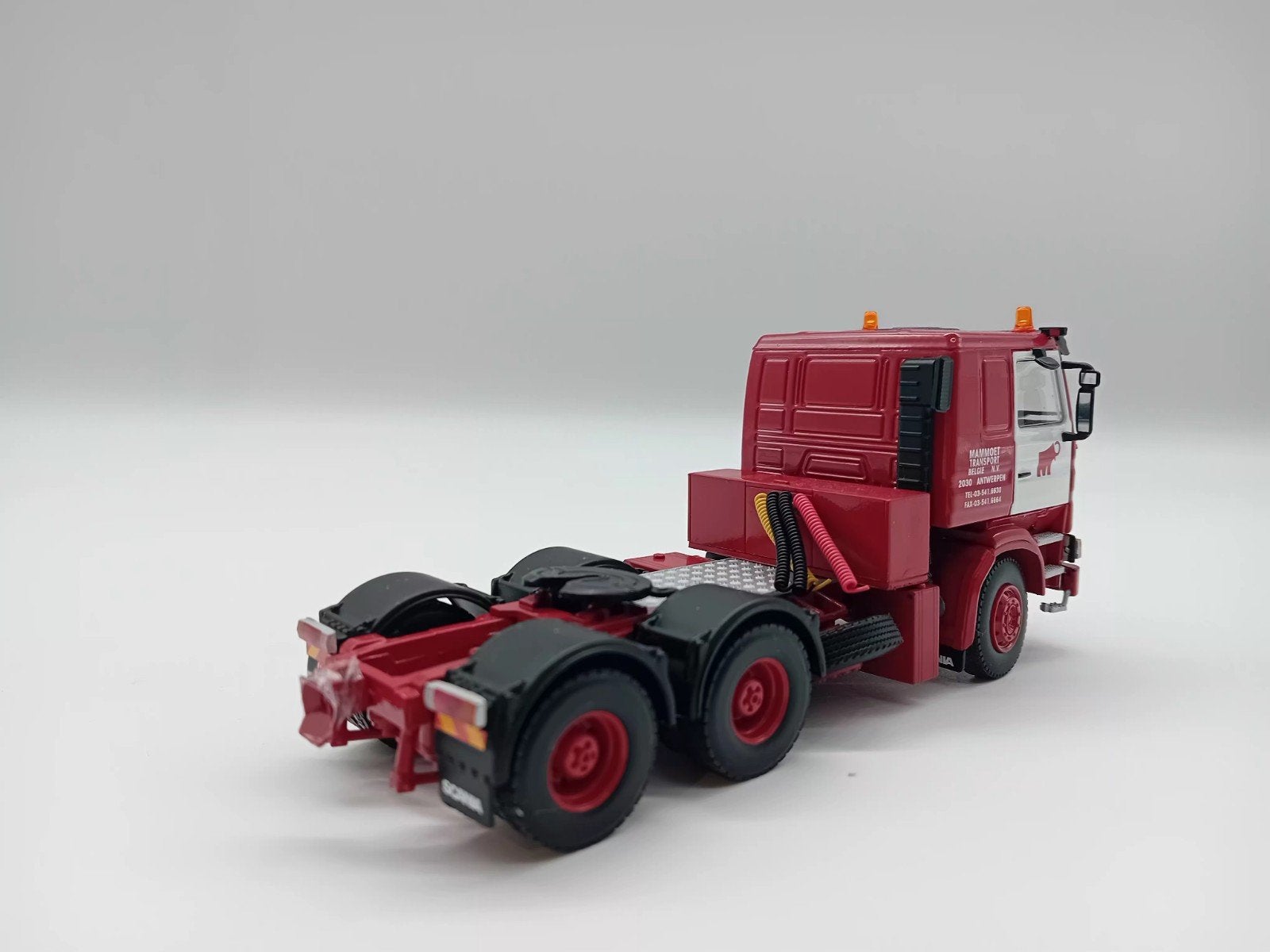 WSI SCANIA 142 V8 - MAMMOET, Wsi, ., Nieuw, Ophalen of Verzenden