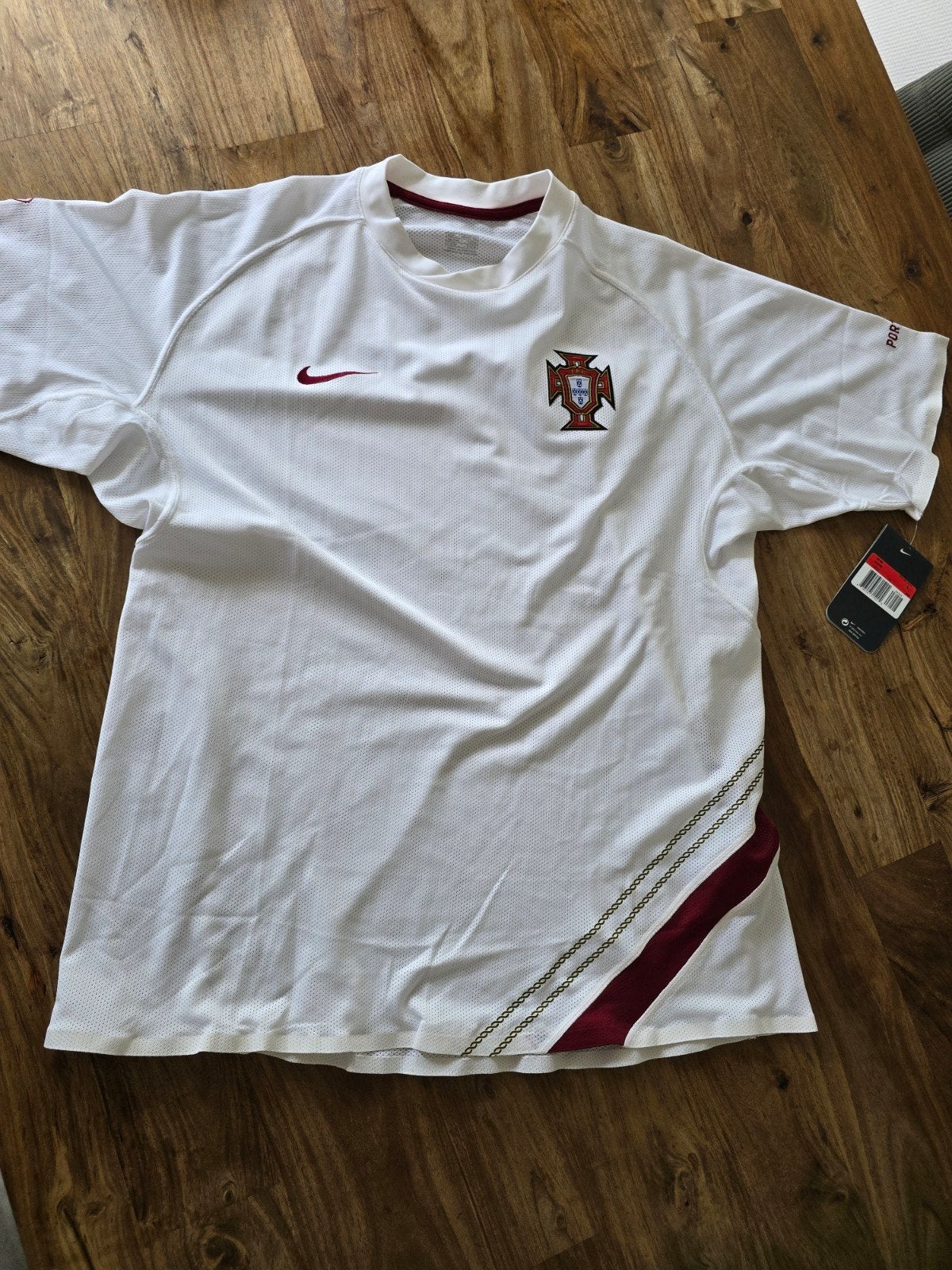 Vintage nike Portugal voetbalshirt maat L, Maat L, Ophalen of Verzenden, Nieuw, Shirt