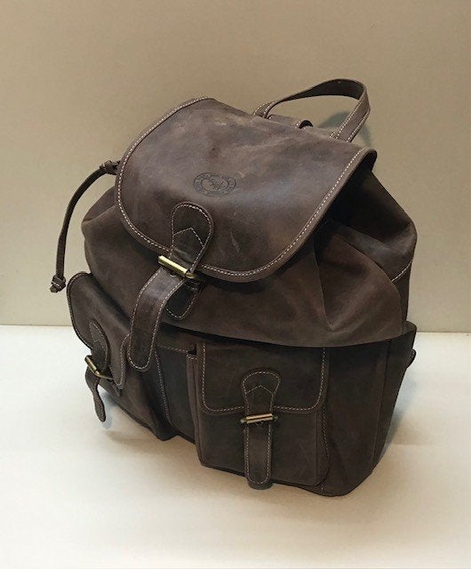 Nieuwe rugzak van het merk Micmac model Everday - leer, Sieraden, Tassen en Uiterlijk, Tassen | Rugtassen, Ophalen of Verzenden