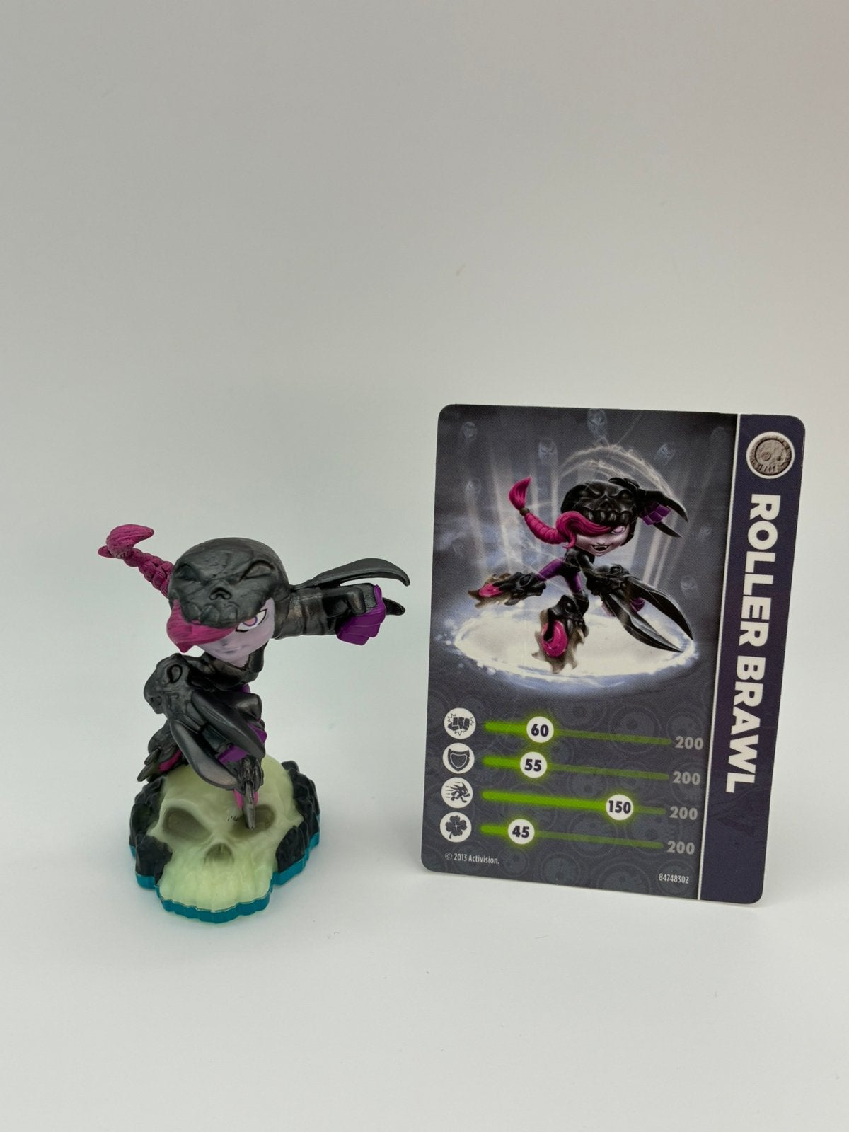 Skylanders Swap Force Roller Brawl met kaartje, Verzenden, W, Zo goed als nieuw, W