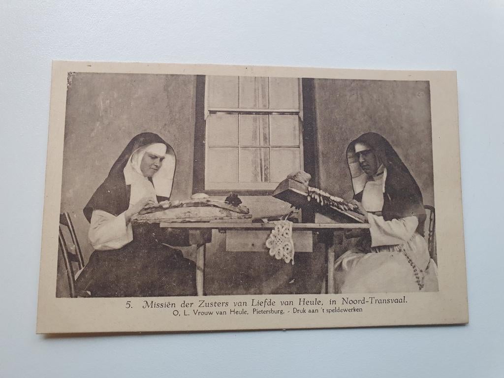 Zusters van Liefde van Heule, Noord-Transvaal, Verzamelen, Ophalen of Verzenden, 1940 tot 1960, Ongelopen, West-Vlaanderen