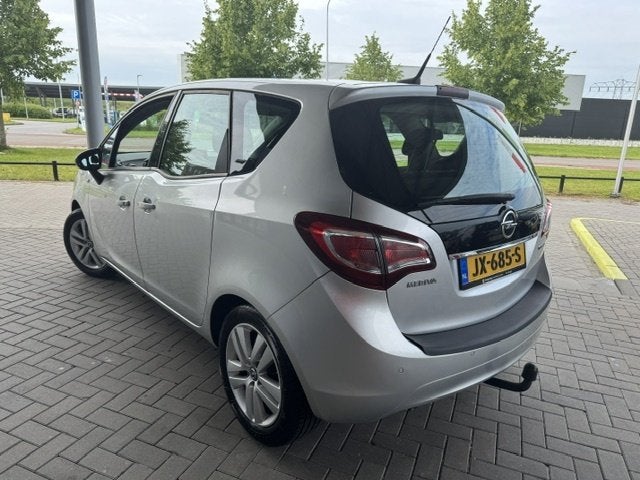 Opel Meriva 1.4 TURBO EDITION + AIRCO (bj 2015), Stof, Gebruikt, 4 cilinders, Bedrijf
