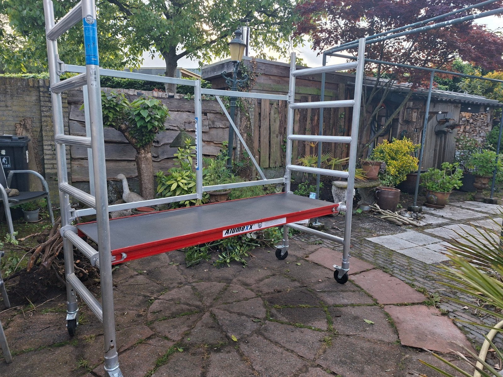 Kamersteiger, Doe-het-zelf en Verbouw, Steigers, Ophalen, Gebruikt, Rolsteiger of Kamersteiger, Minder dan 2 meter