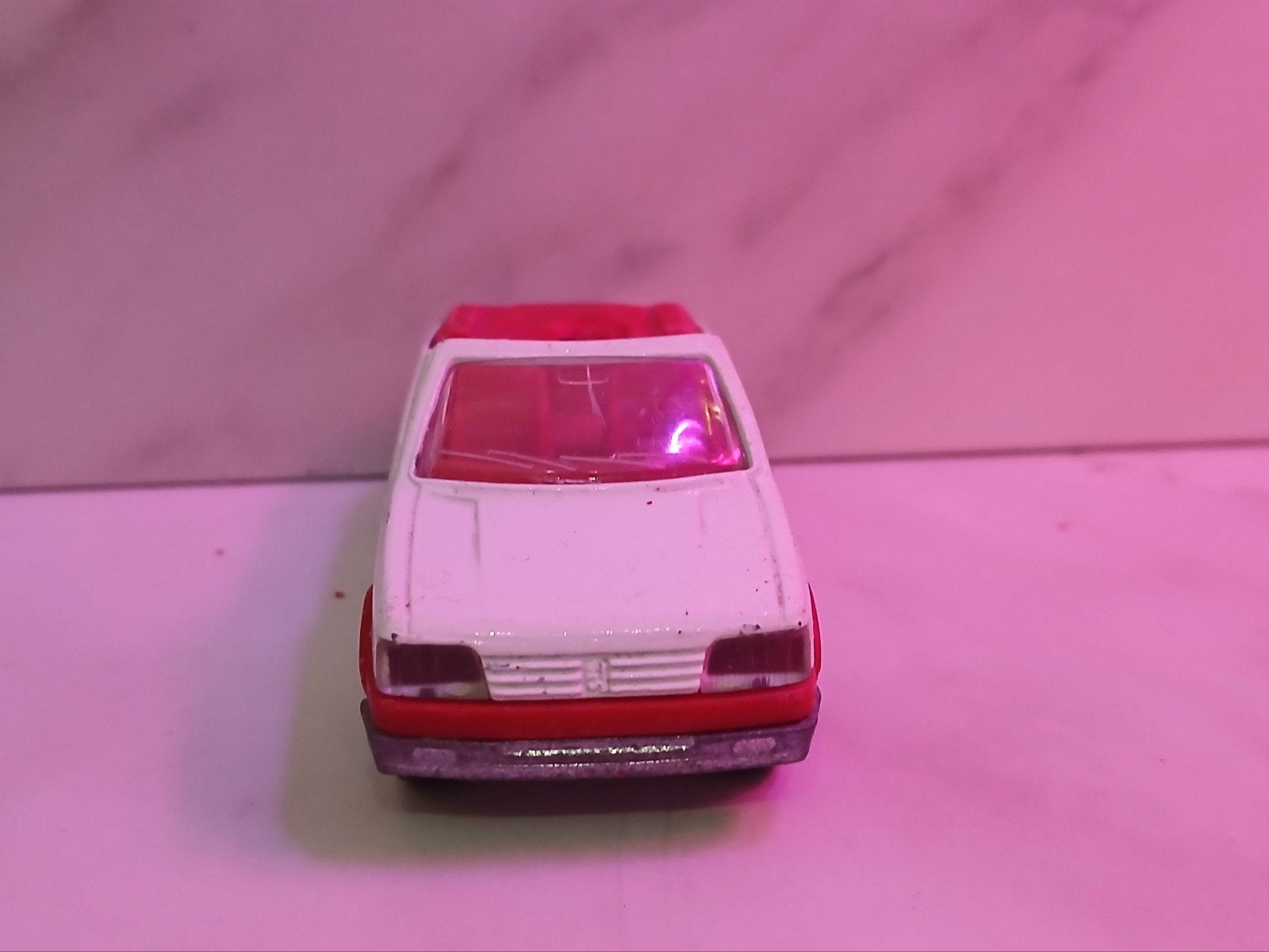 Majorette Peugeot 205 GTI Cabriolet Vintage Speelgoedauto, Ophalen of Verzenden, Gebruikt, Auto