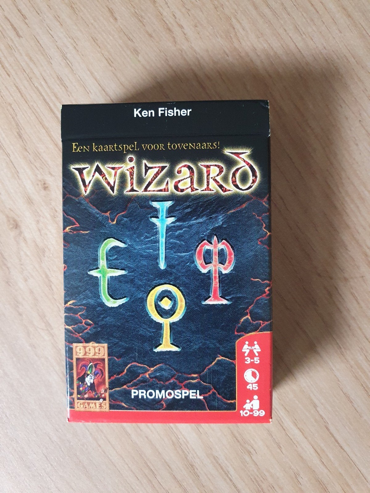 Wizard Kaartspel - Een kaartspel voor tovenaars!, Hobby en Vrije tijd, Drie of vier spelers, Ophalen of Verzenden, Gebruikt, 999 Games