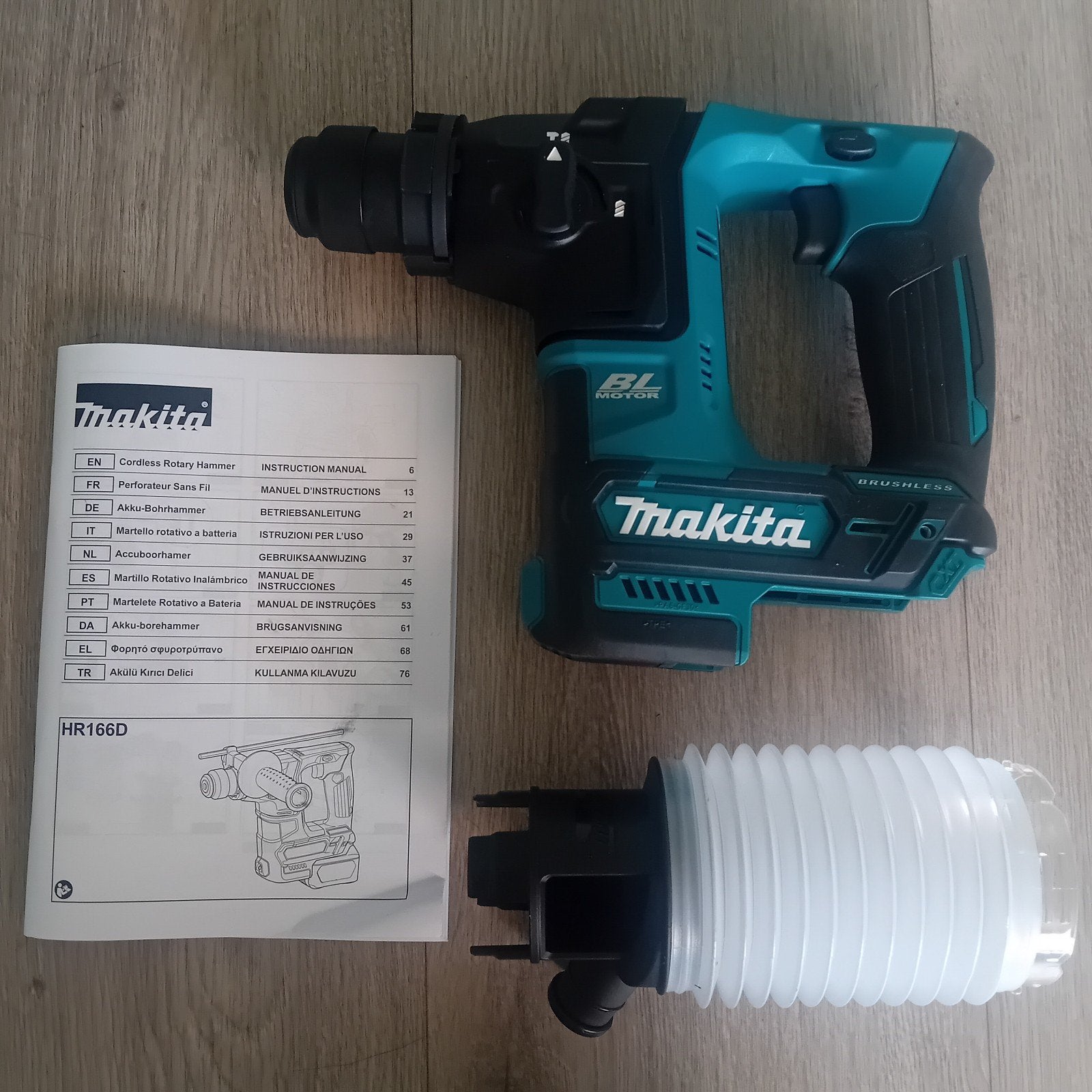 Makita HR166DSMJ 10.8V Li-Ion Accu SDS-plus boorhamer NIEUW, Ophalen of Verzenden, Nieuw, Boor- en/of Breekhamer