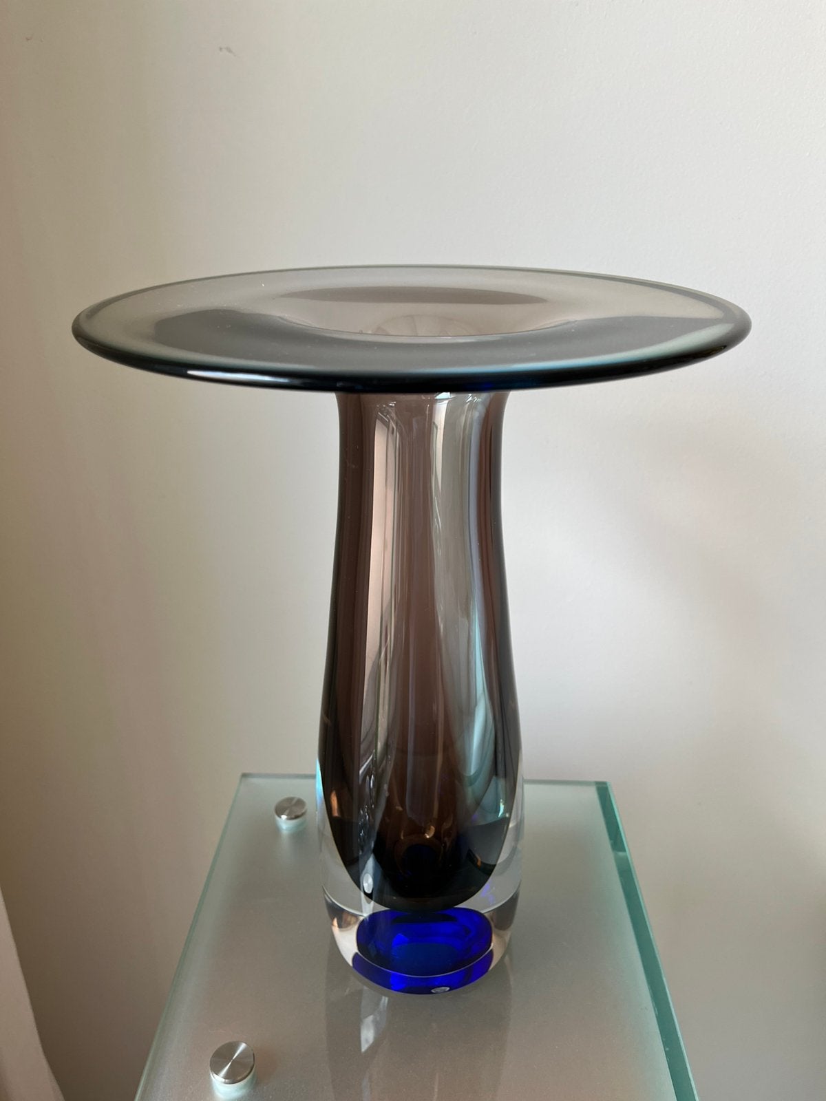 Fado vaas groot, Goran Warff, Kosta boda., Ophalen, 32 cm, Meerkleurig, Glas