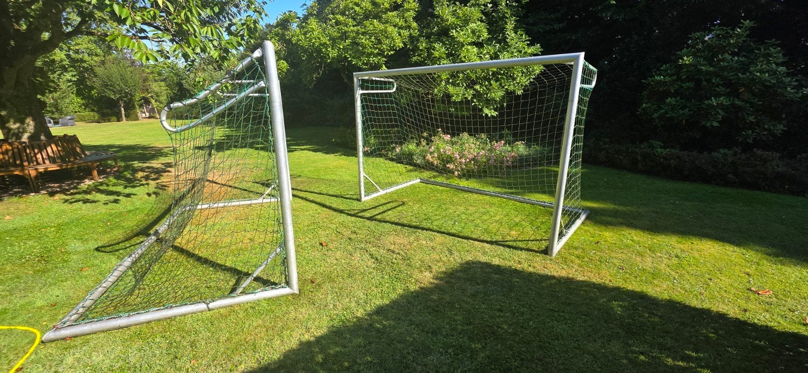 Calzio Voetbaldoeltjes -  2 stuks, Sport en Fitness, Voetbal, Maat XS of kleiner, Ophalen, Gebruikt, Overige typen
