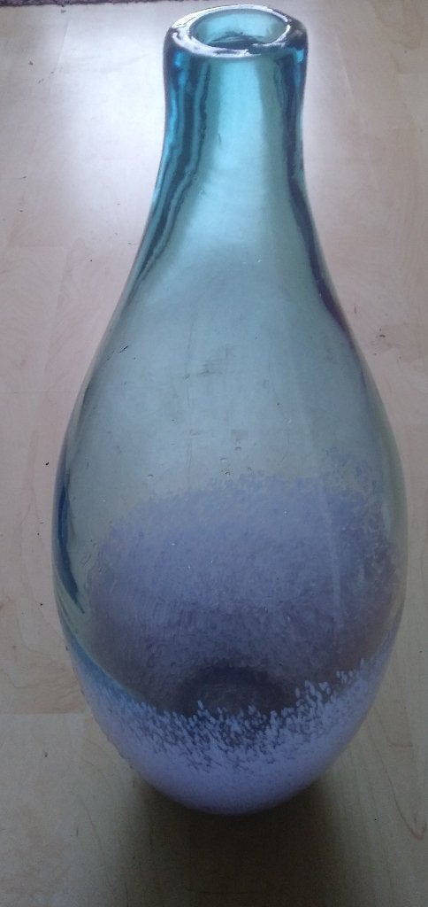 Lifestyle Roze-blauwe vaas, Meerkleurig, Ophalen of Verzenden, 42 cm, Glas