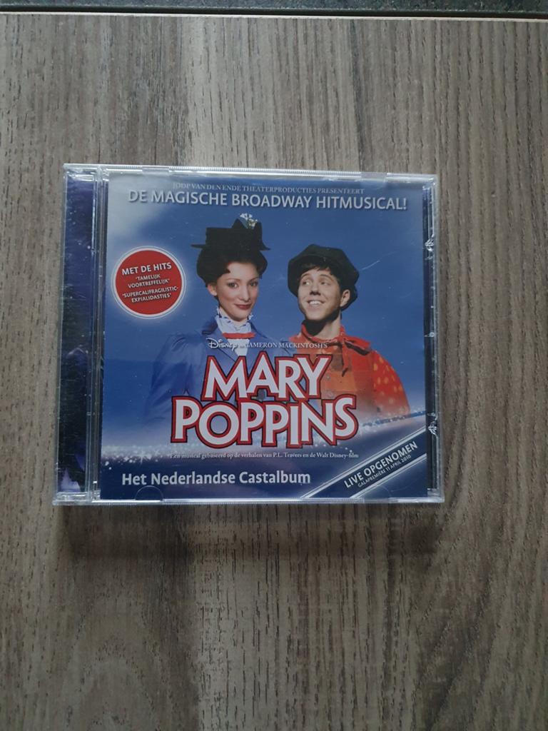 Cd Mary poppins, Cd's en Dvd's, Ophalen of Verzenden, Zo goed als nieuw