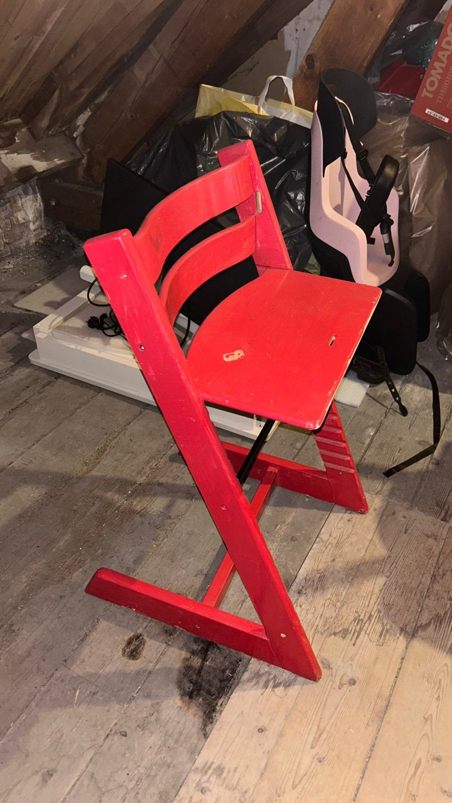 Stokke TrippTrapp opknapper, Ophalen, Gebruikt, Meegroeistoel