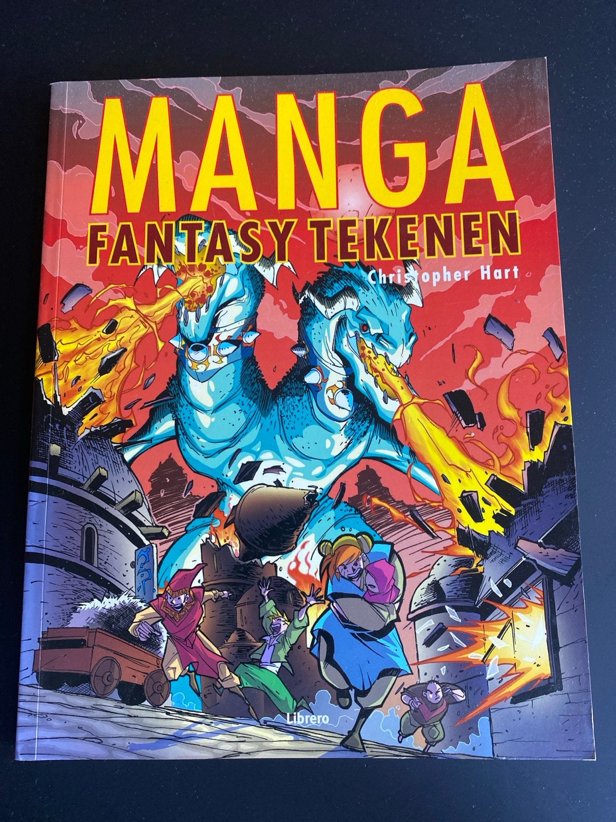 Manga Fantasy Tekenen - Leer fantastische figuren tekenen, Ophalen of Verzenden, Zo goed als nieuw, Knutselen
