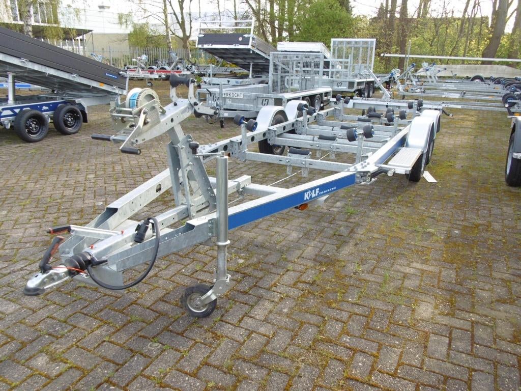 boottrailer Kalf M2000/66 (box chassis prototype), Ophalen, Minder dan 1500 kg, Gebruikt, 6 tot 9 meter