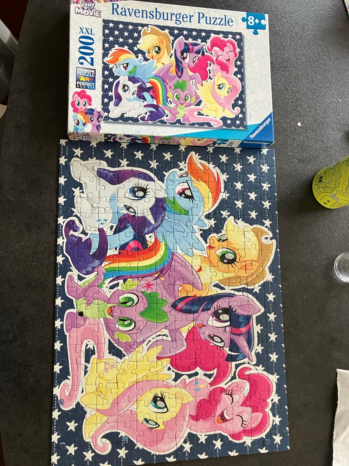 GRATIS Ravensburger My Little Pony puzzel 200 stukjes, Ophalen, Meer dan 50 stukjes, Gebruikt, 6 jaar of ouder