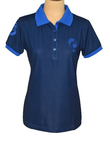 Nieuwe Quick 1905 GOLF dames polo, shirt, blauw, Mt. M, Verzenden, Nieuw, Kleding, Overige merken