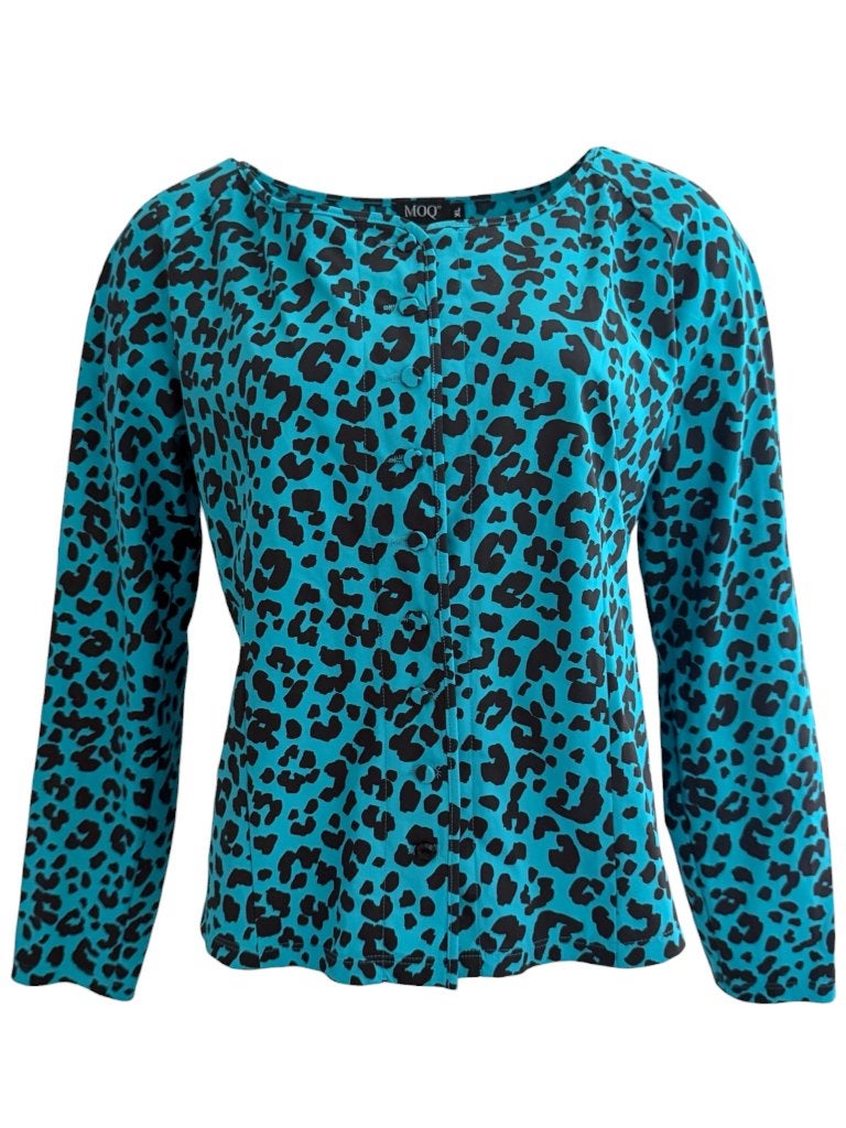Moq vest XL, Kleding | Dames, Blauw, Maat 46/48 (XL) of groter, Ophalen of Verzenden, Zo goed als nieuw