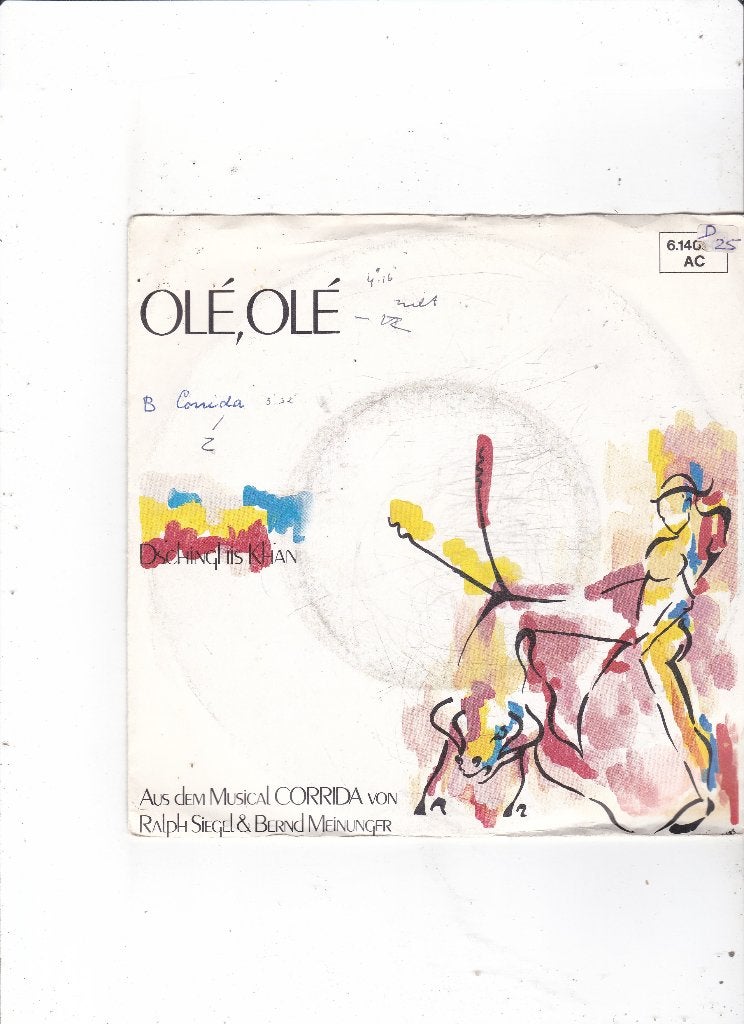 7"Single Dschinghis Khan - Olé Olé, Cd's en Dvd's, Vinyl Singles, Ophalen of Verzenden, Gebruikt, 7 inch, Pop