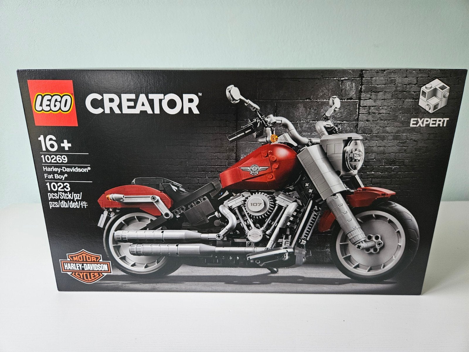 Nieuw lego 10269 | Harley-Dsvidson Fat Boy | ongeopend, Compleet, Lego, Nieuw, Ophalen of Verzenden