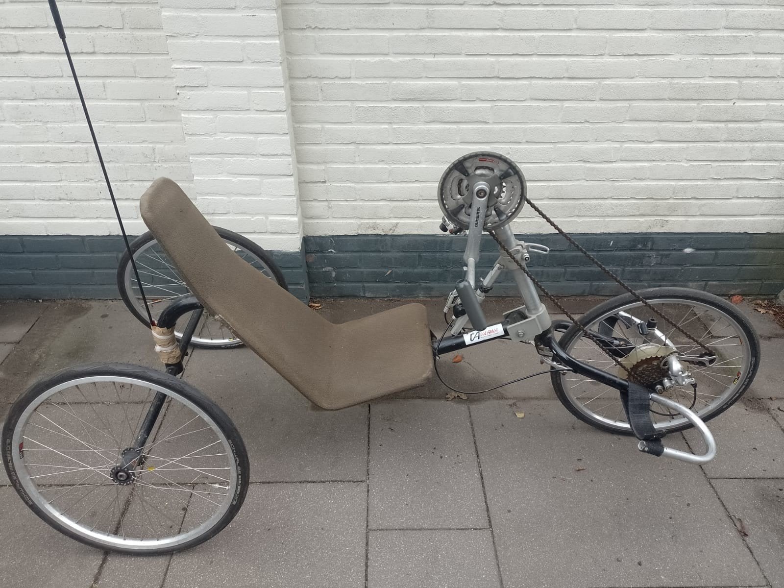 varna handbike zeer goed staat nieuwe banden plus reserve, Ophalen, Gebruikt, Onderstuur