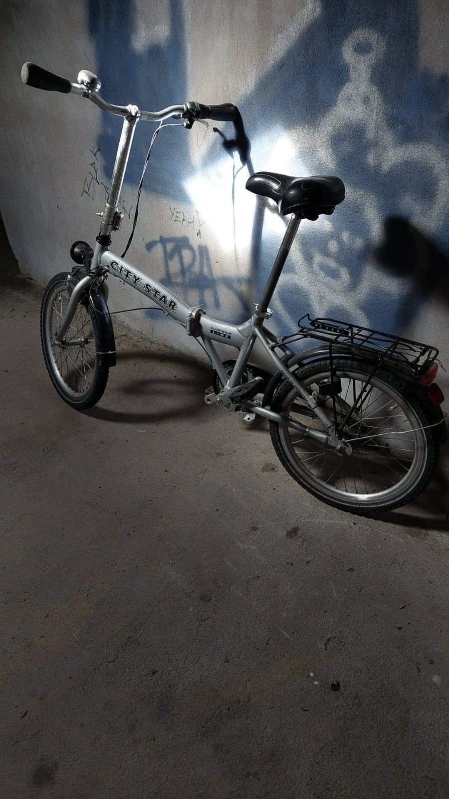 Opvouwbare fiets City Star - Gebruikt, goede staat, Fietsen en Brommers, Ophalen, Gebruikt, Totaal opvouwbaar, Overige merken