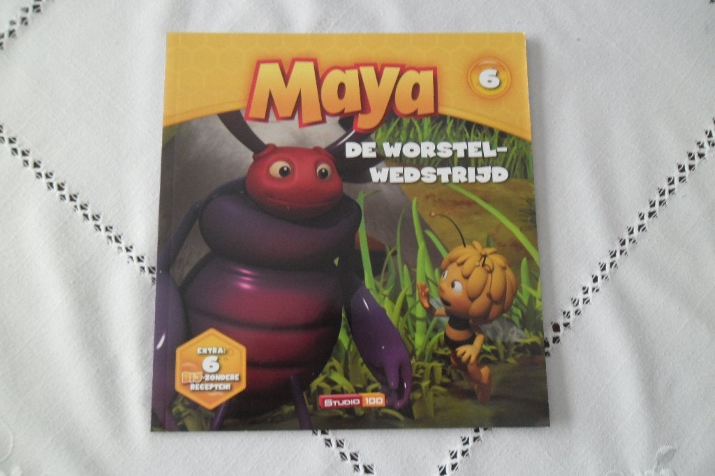 boek Maya De worstelwedstrijd, Ophalen of Verzenden, Zo goed als nieuw, Fictie algemeen