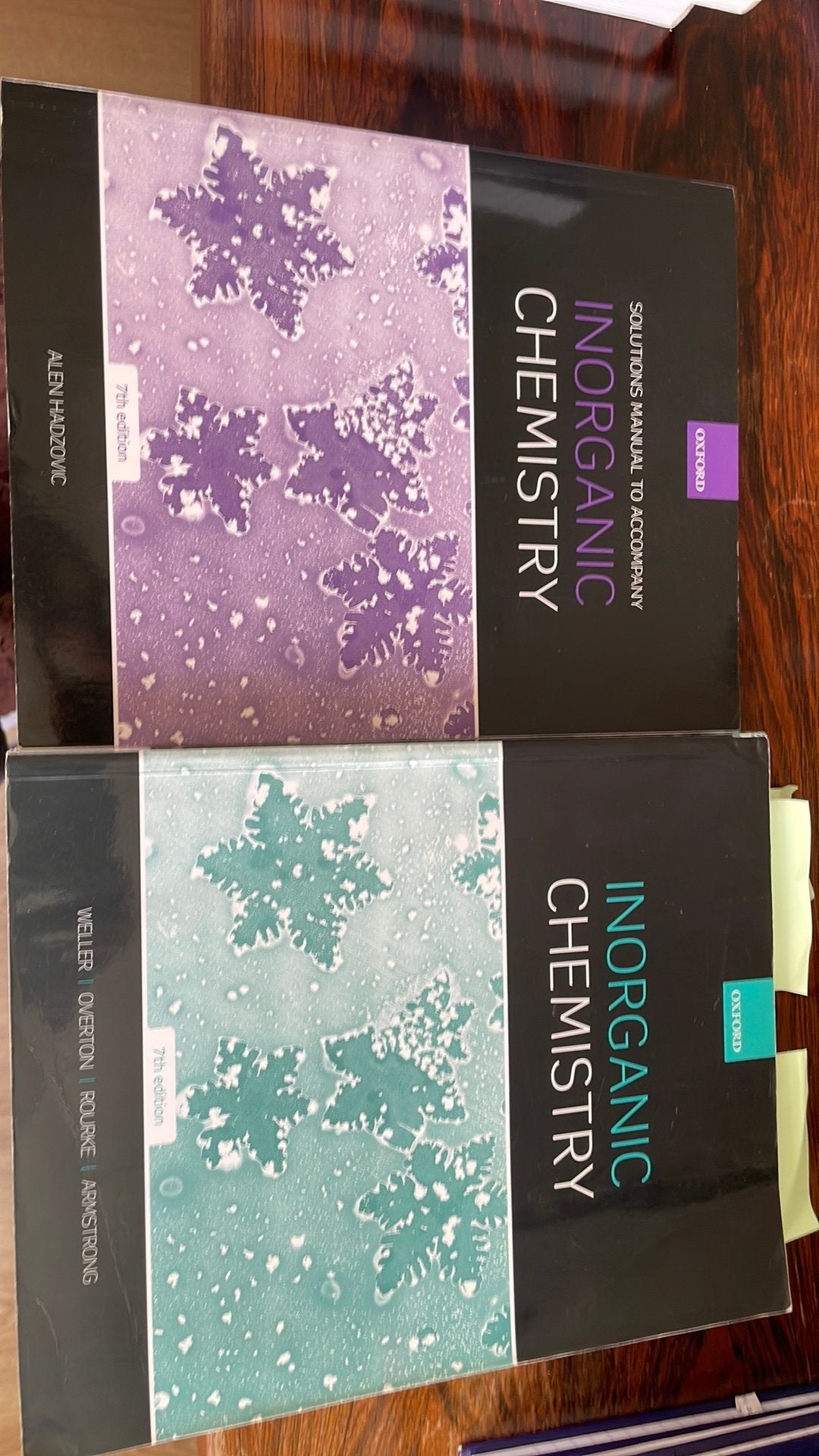 Inorganic chemistry + solutions, Boeken, Schoolboeken, Ophalen, Zo goed als nieuw, Overige niveaus