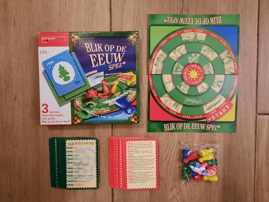 Blik op de eeuw (PTT Post) Spel, Ophalen, Nieuw