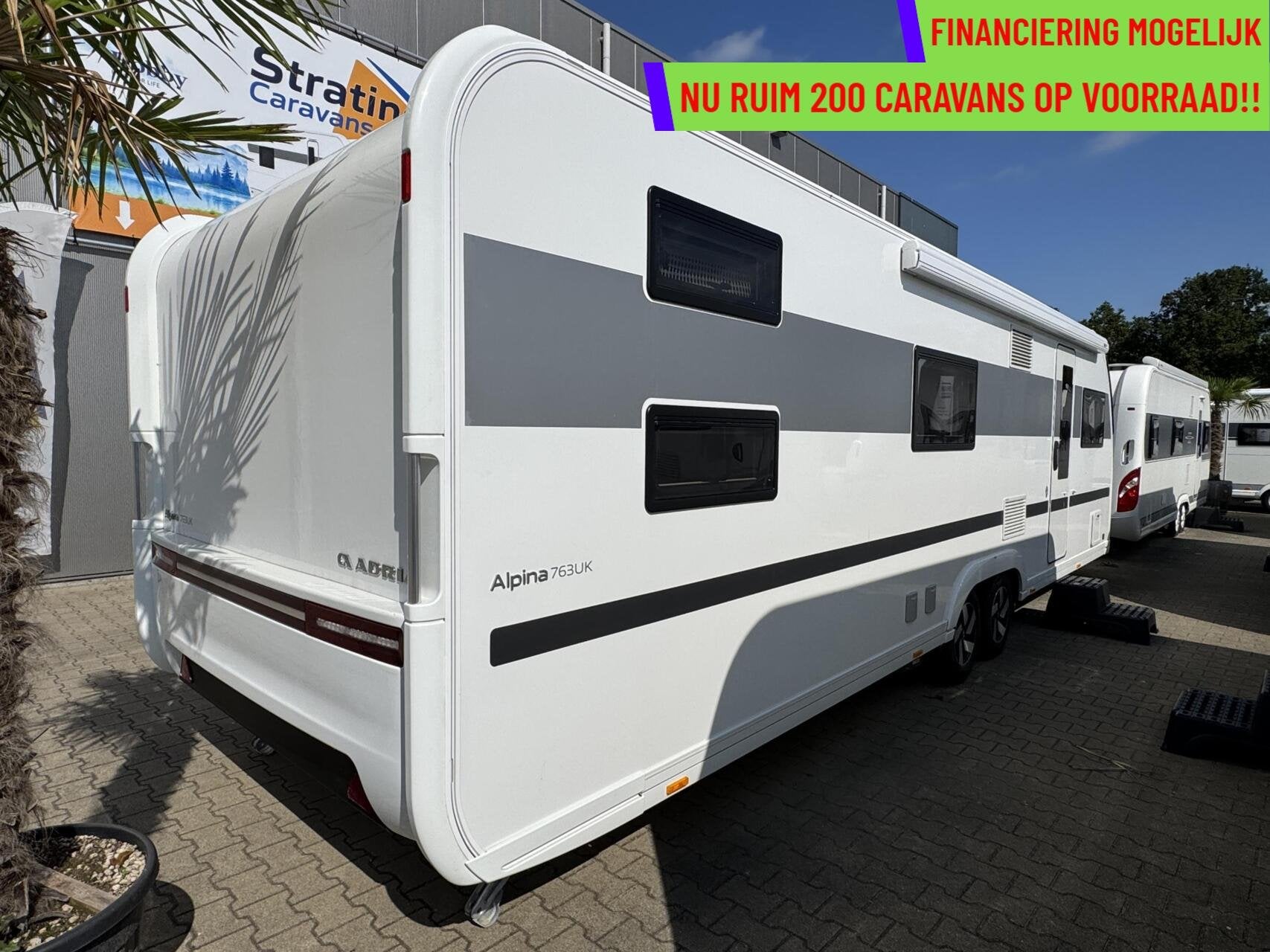 Adria ALPINA 765 UK SCANDINAVIAN ED., STAPELBED, FRANSBED, Rondzit, Bedrijf, Adria, Meer dan 6