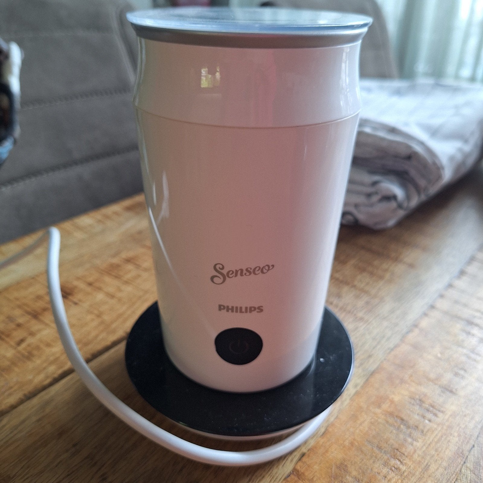 Senseo Philips Melkopschuimer - Perfect Melkschuim, Witgoed en Apparatuur, Melkopschuimers, Ophalen, Zo goed als nieuw, Elektrische melkopschuimer