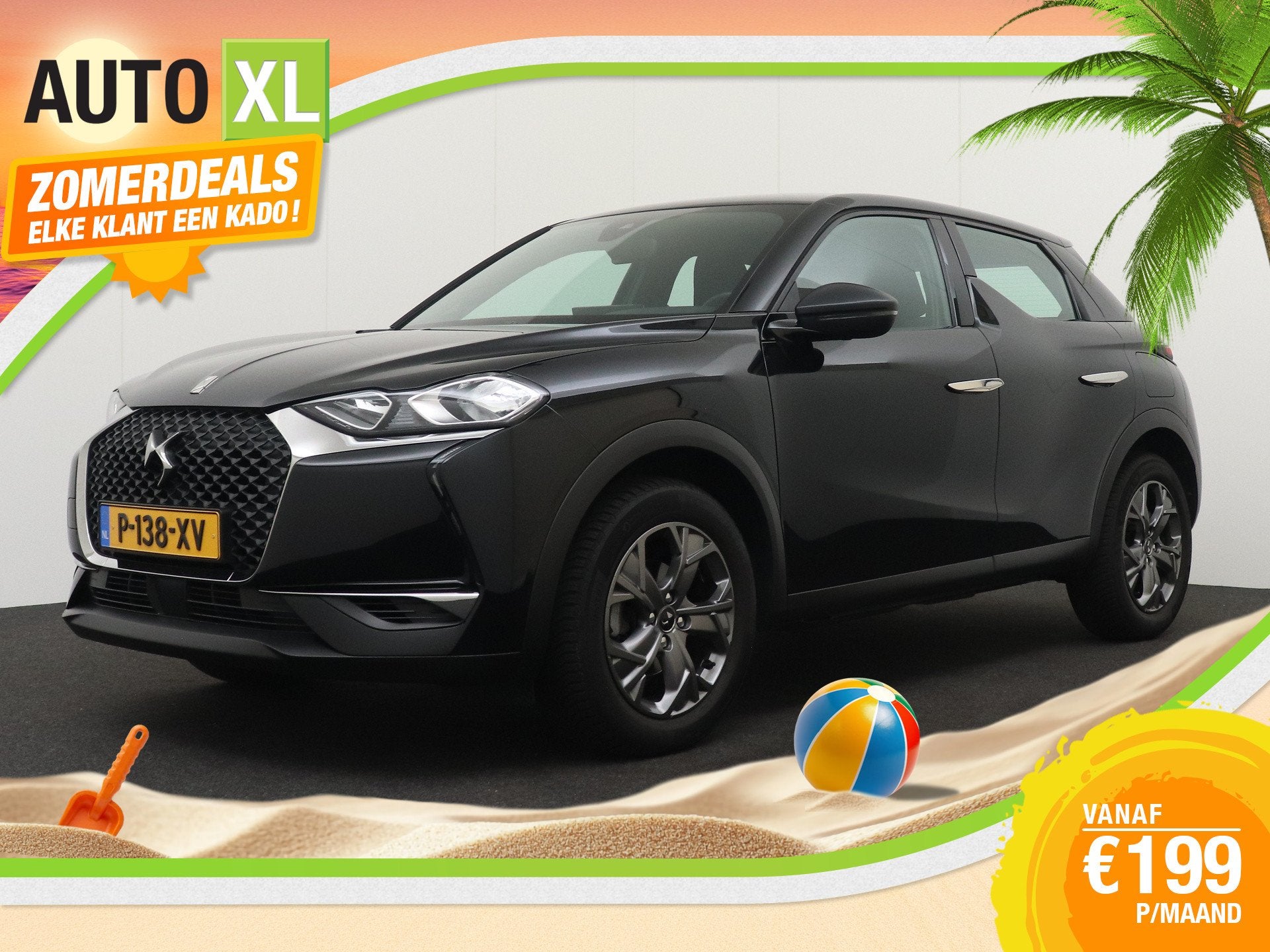 DS DS 3 Crossback 1.2T 101 PK Montmartre Trekhaak Carplay Cl, Voorwielaandrijving, Dealer onderhouden, 101 pk, 1199 cc