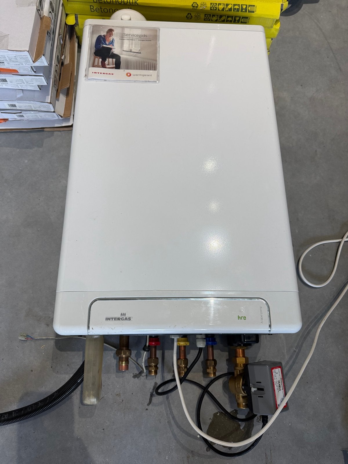 Intergas Kompakt HRE 36/30 A Condensatieketel, Aardgas, Minder dan 20 liter, Boiler, Ophalen of Verzenden
