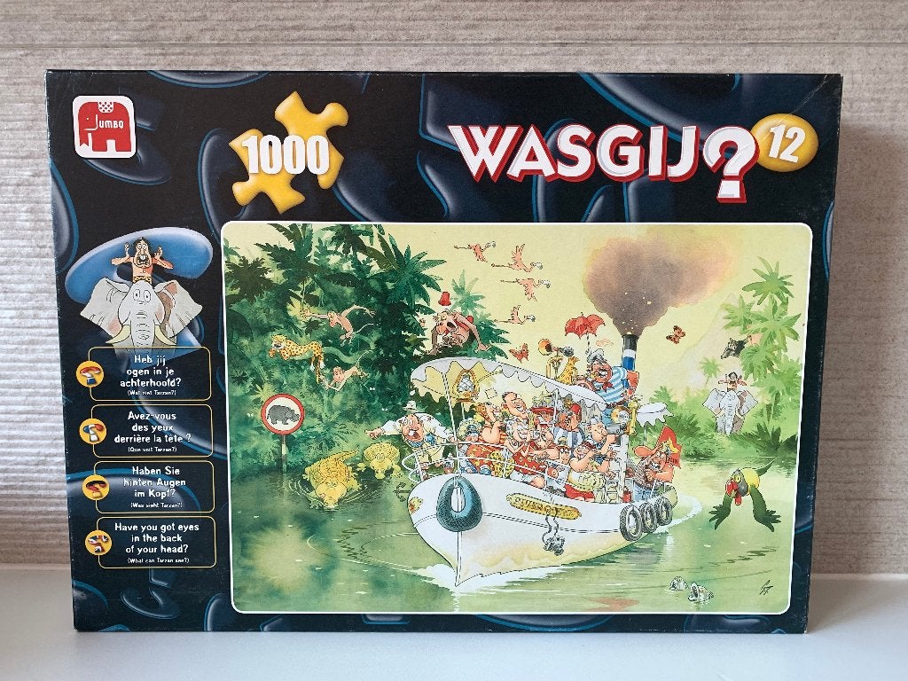 Wasgij puzzel original 12, Ophalen, 500 t/m 1500 stukjes, Gebruikt, Legpuzzel