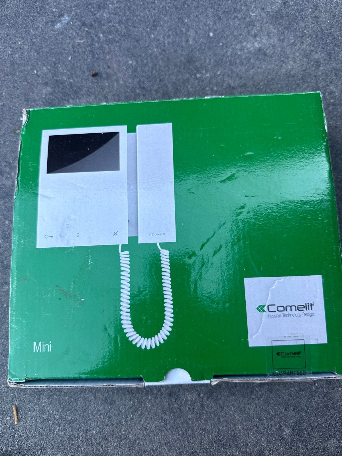 Comelit Mini Video Deurintercom Monitor met Hoorn, Ophalen, Nieuw, Bedraad