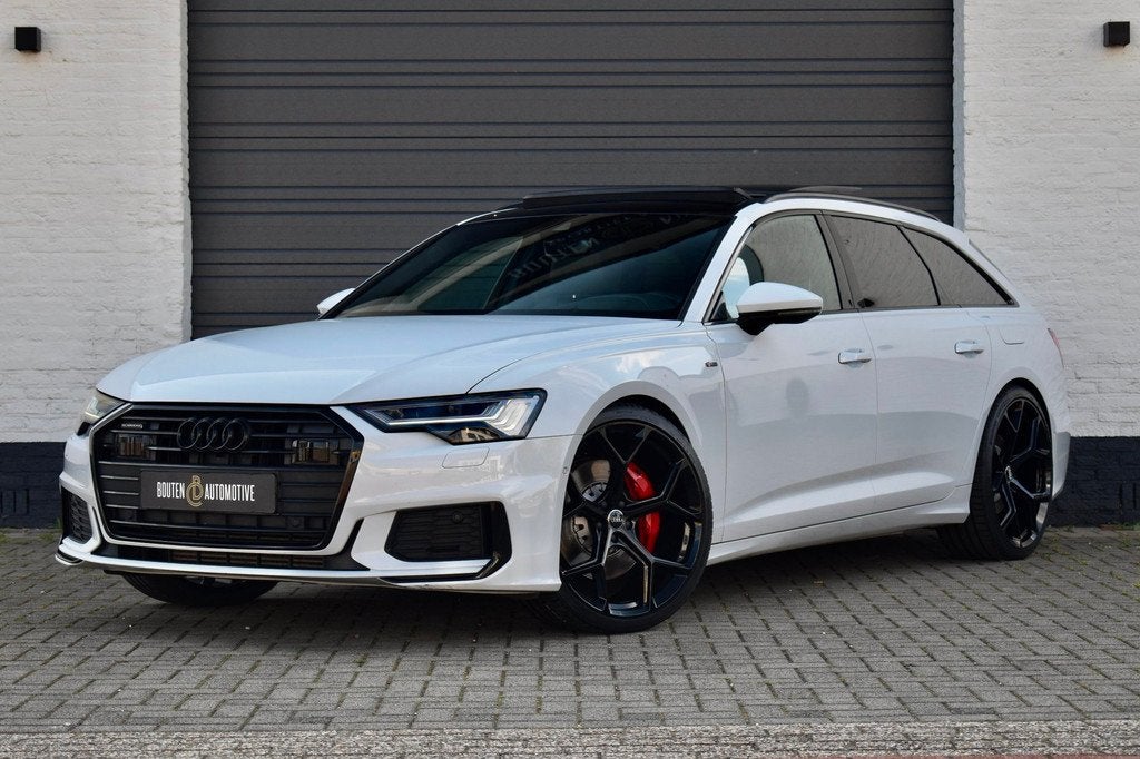 Audi A6 Avant 55 TFSI e quattro Pro Line S Competition | S6, Auto's, Audi, Automaat, Gebruikt, 4 cilinders, Leder en Stof