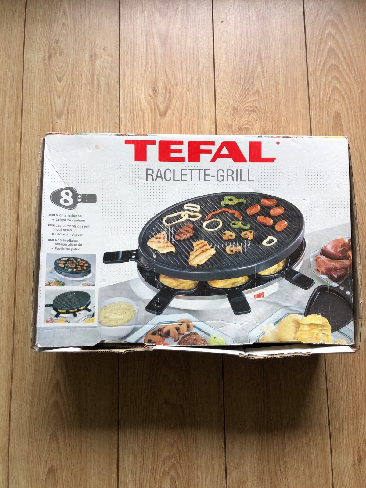 Tefal Raclette-Grill Gourmet Set - 8 personen, Ophalen, Gebruikt