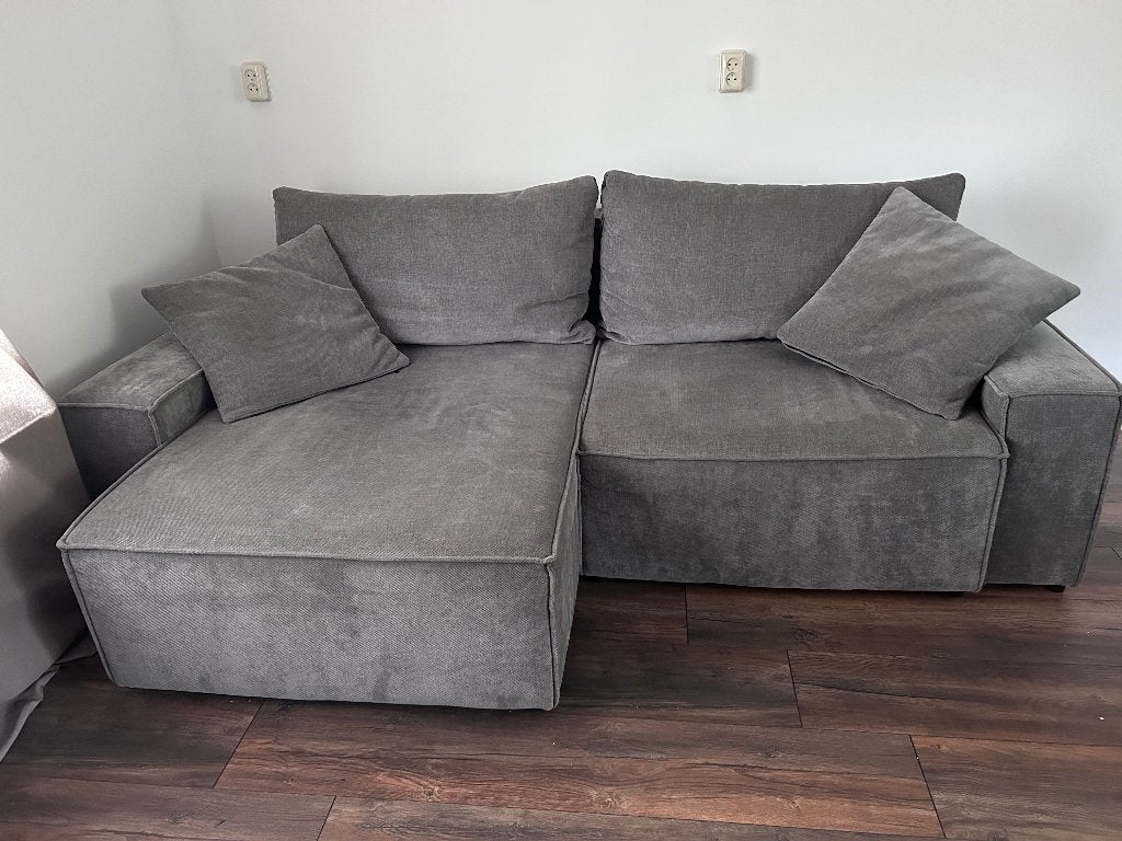 Slaapbank, Ophalen, 250 tot 300 cm, Hoekbank, Zo goed als nieuw