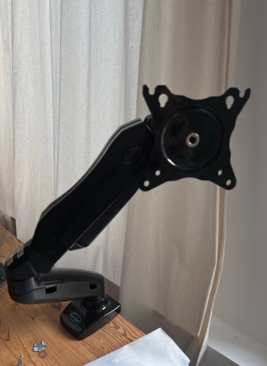 Monitorarm - Ergonomische Monitorstandaard, Computers en Software, Monitoren, Ophalen, IPS, Zo goed als nieuw, Onbekend