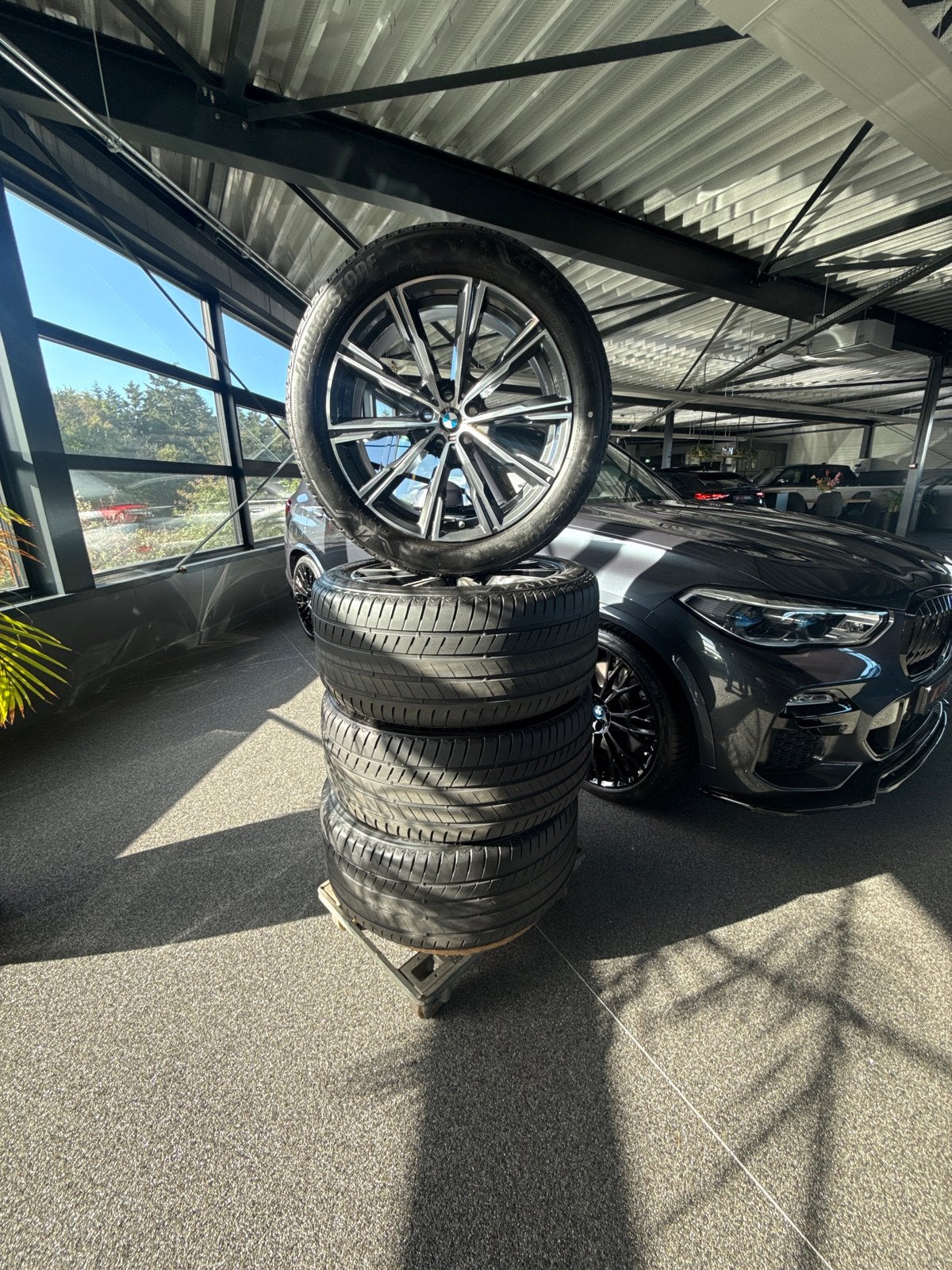 BMW X5 G05 21 inch zomerwielen, Ophalen, Gebruikt, Bmw, Banden en Velgen