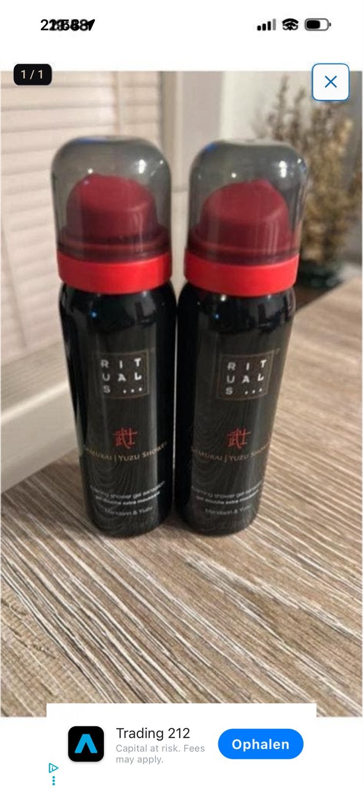 Rituals Samurai Yuzu Showergel, Ophalen of Verzenden, Nieuw, Bad & Douche