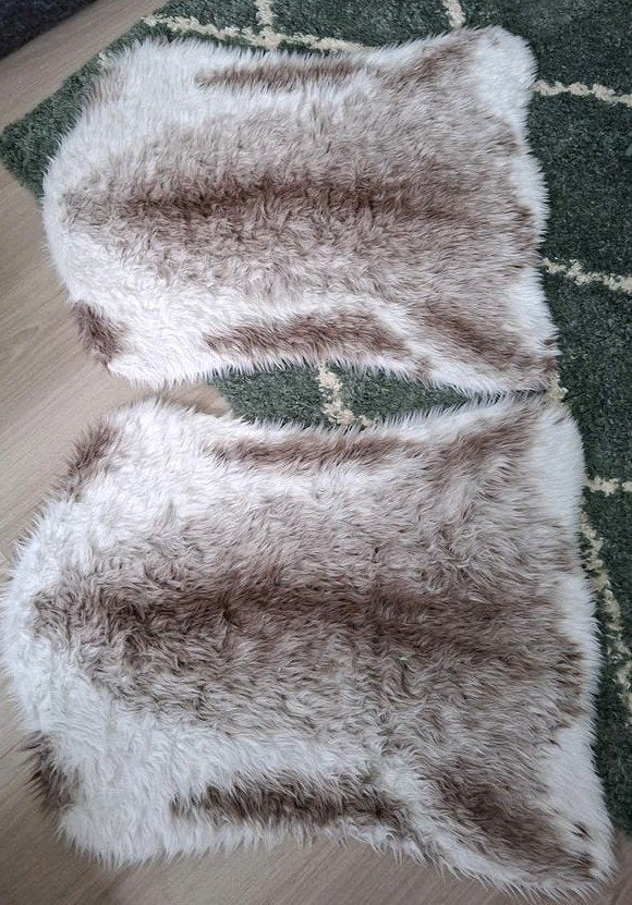 IKEA Set van 2 zachte imitatiebont vloerkleden, Ophalen, Minder dan 50 cm, 50 tot 100 cm, Scandinavisch, Modern, Landelijk