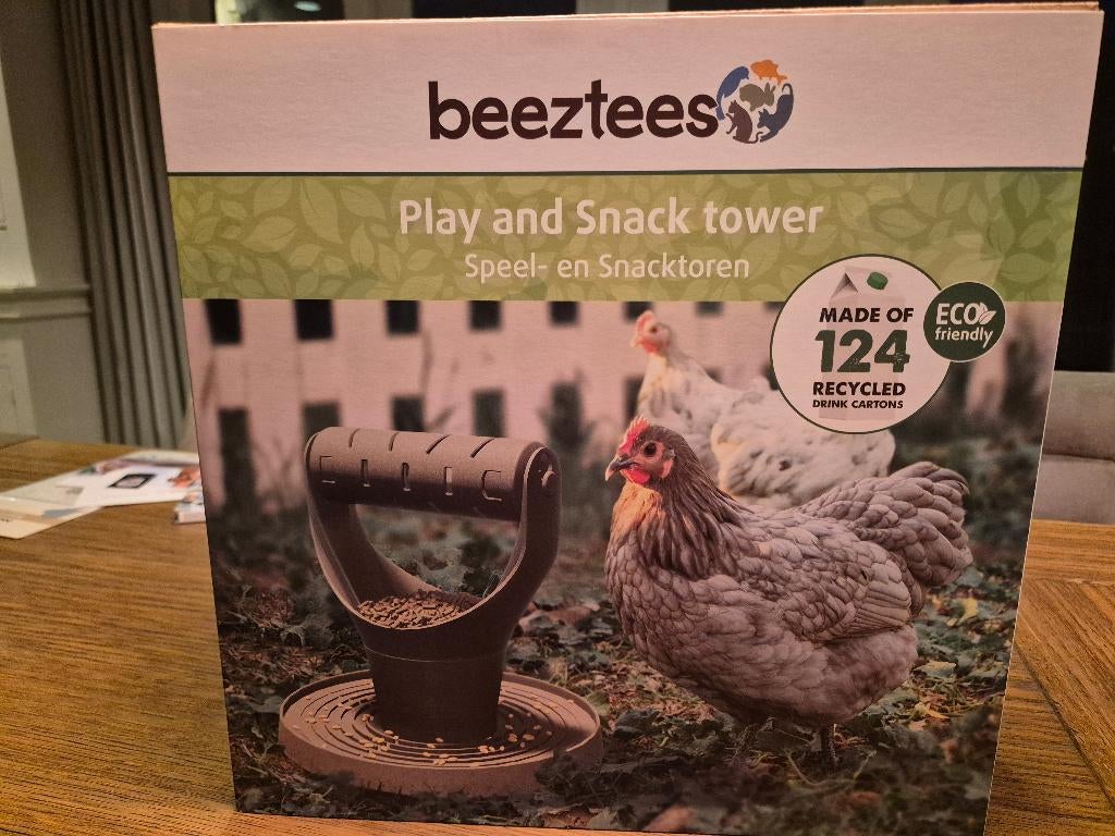 Beeztees kippen speelgoed krielkip, Dieren en Toebehoren, Pluimvee, Vrouwelijk, Kip