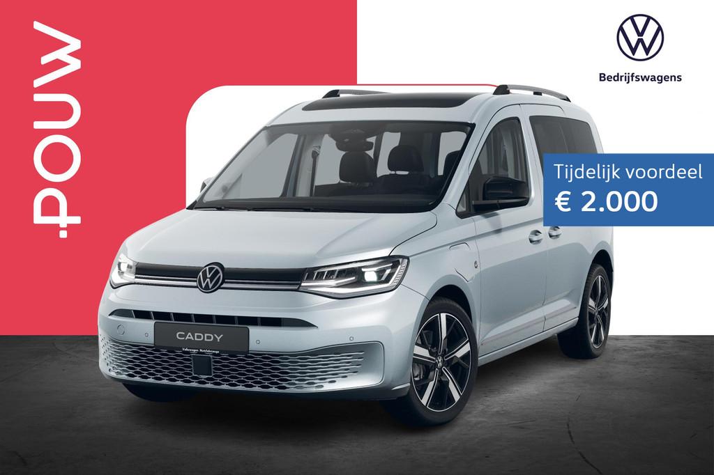 Volkswagen Caddy Kombi 1.5 TSI 150pk Hybride Style | Winter, Auto's, Volkswagen, 12 maanden, 1498 cc, 4 cilinders, 150 min